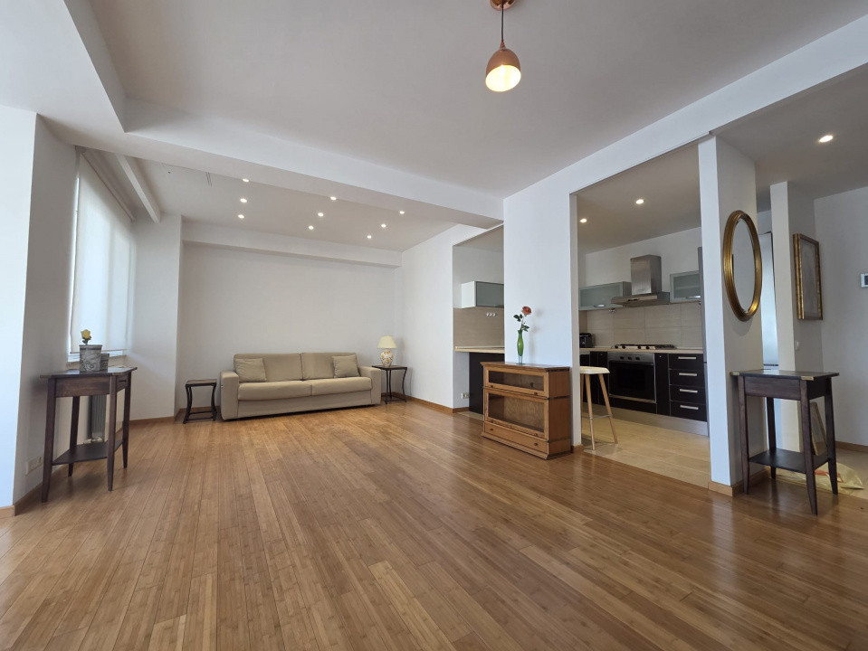 Apartament luminos si spatios, in zona Dorobanti, pretabil birou/rezidenta