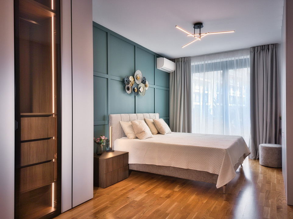 Apartament cu 2 dormitoare si gradina de 95 mp