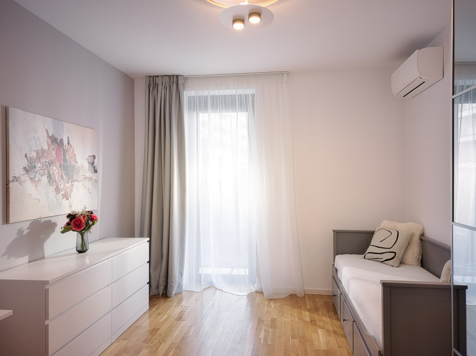 Apartament cu 2 dormitoare si gradina de 95 mp