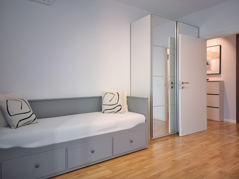 Apartament cu 2 dormitoare si gradina de 95 mp