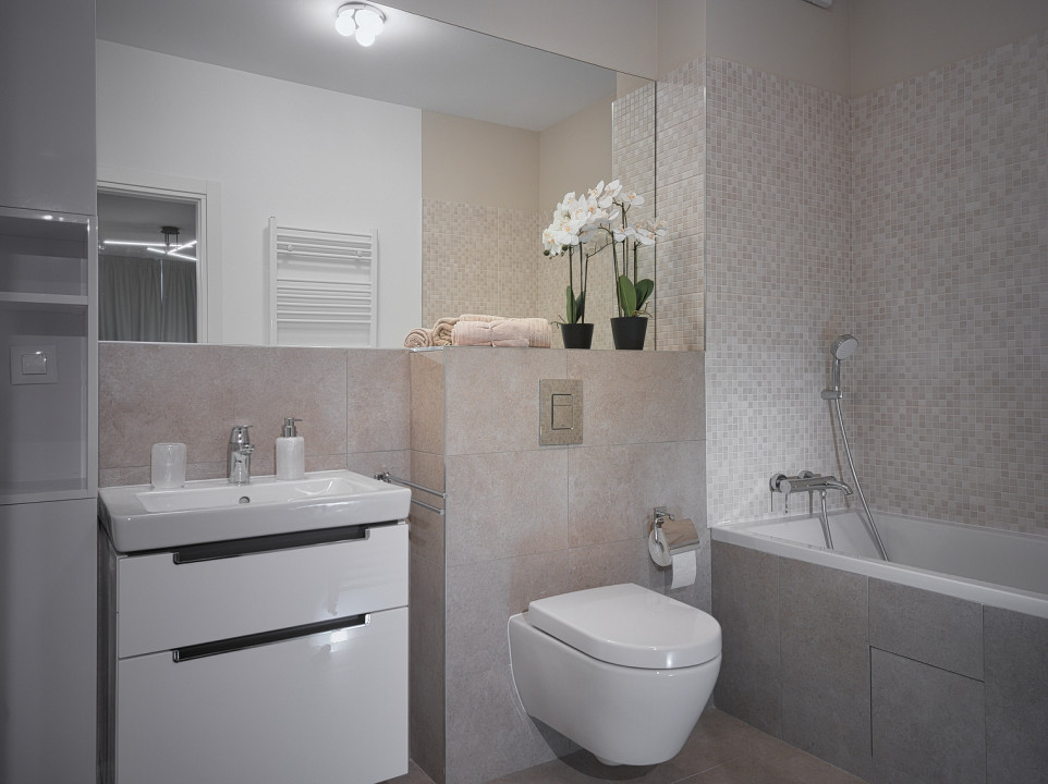 Prima inchiriere, apartament cu 2 dormitoare si gradina de 95 mp