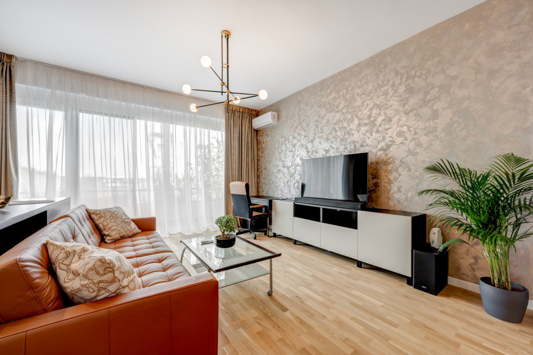 Bright one bedroom apartment, next to Baneasa forest, first rental