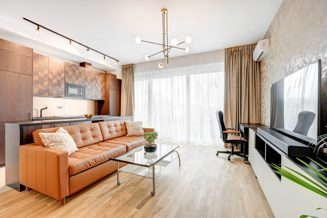 Bright one bedroom apartment, next to Baneasa forest, first rental