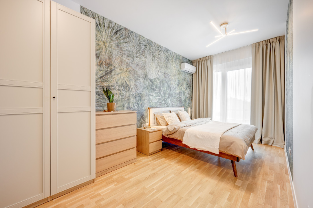 Bright one bedroom apartment, next to Baneasa forest, first rental