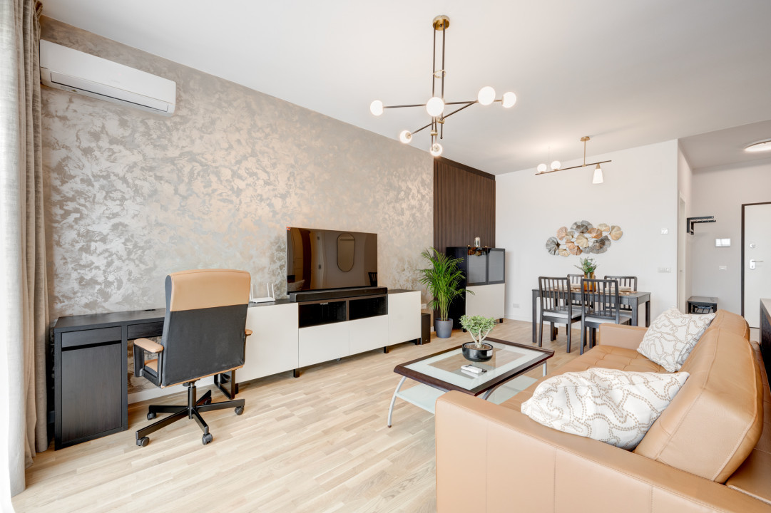Bright one bedroom apartment, next to Baneasa forest, first rental