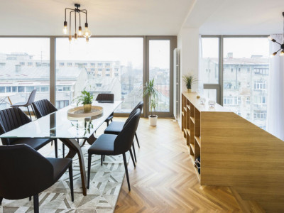 Modern architecture penthouse, close to Victoriei Avenue