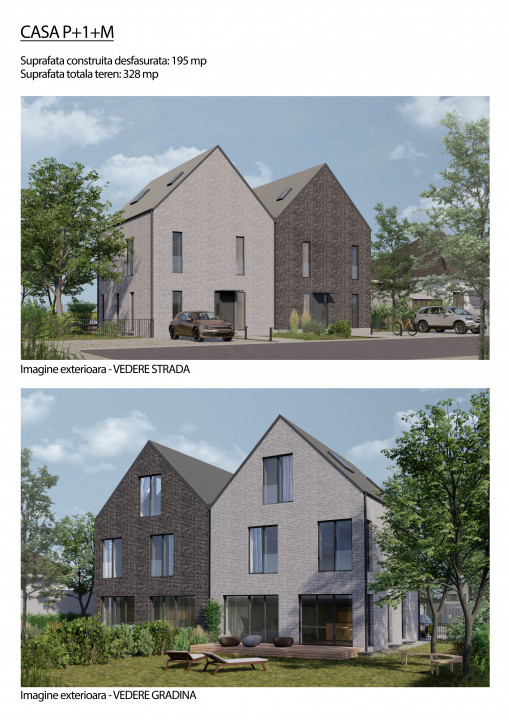 Vila in stil scandinav