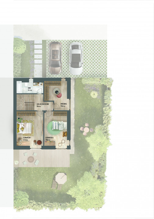 Vila in stil scandinav