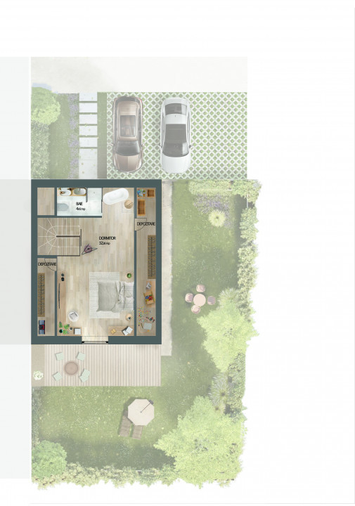 Vila in stil scandinav