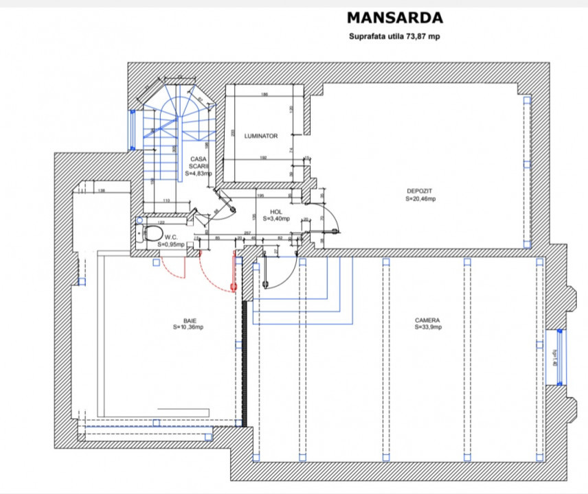 Vila cu arhitectura deosebita, in zona Universitate