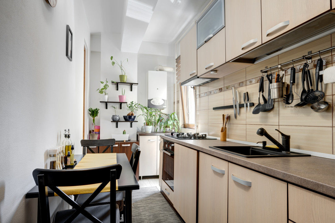 Apartament cu doua dormitoare, langa Parcul Bazilescu