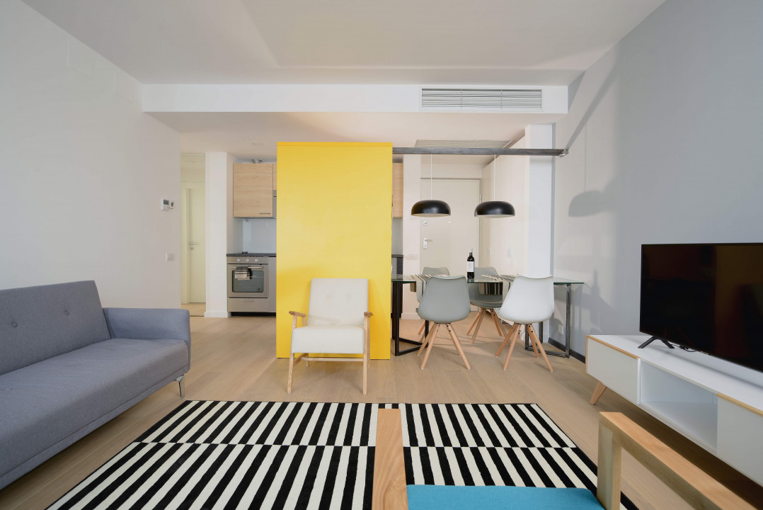 Apartament in stil scandinav, luminos si cu priveliste neobturata