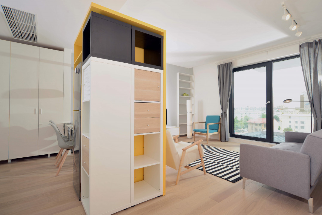 Apartament in stil scandinav, luminos si cu priveliste neobturata
