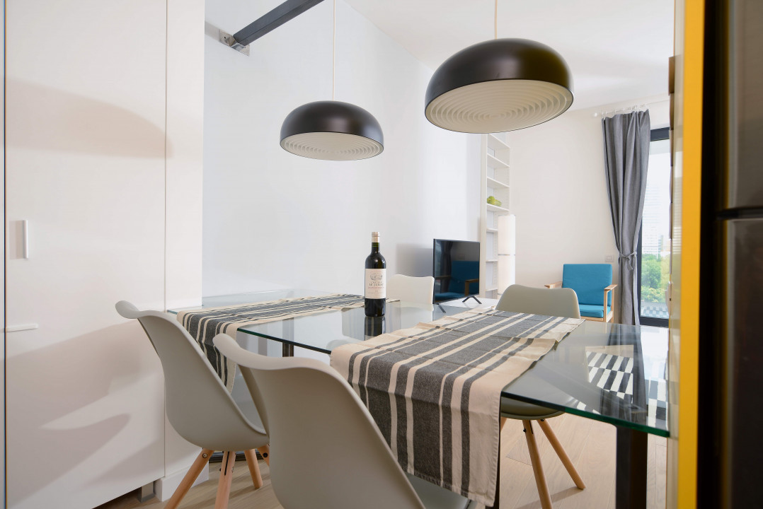 Apartament in stil scandinav, luminos si cu priveliste neobturata