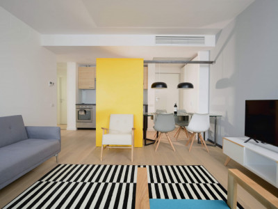 Apartament in stil scandinav, luminos si cu priveliste neobturata